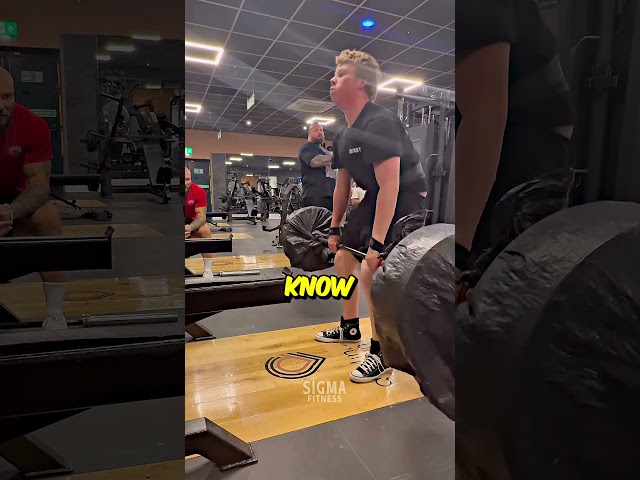 Eddie Hall's Son Break World Record 🤯