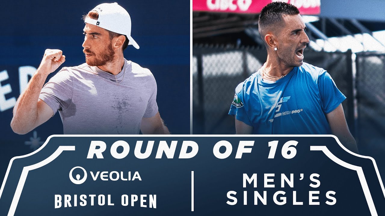 Federico Staksrud v Gabriel Joseph at the Veolia Bristol Open