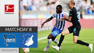 Hertha Berlin — TSG Hoffenheim 1-1 | Highlights | Matchday 8 – Bundesliga 2022/23