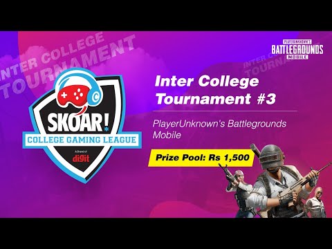 SCGL - PUBG Mobile Inter-College Tournament