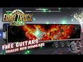 Volvo FH 2012 Fire Guitars Skin + Trailer