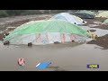 Paddy Grain Filled With Rain Water In Paddy Procurement Center | Peddapalli | V6 News  - 03:02 min - News - Video