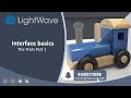 Lightwave 3D Interface basics  - The Train Part 1