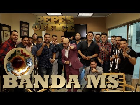 LA BANDA MS ESTREMECE LA OFICINA DE PEPE GARZA - Pepe's Office