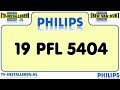 Philips 19PFL5404 TV Installeren - Philips TV Installeren - Ci+ Installeren