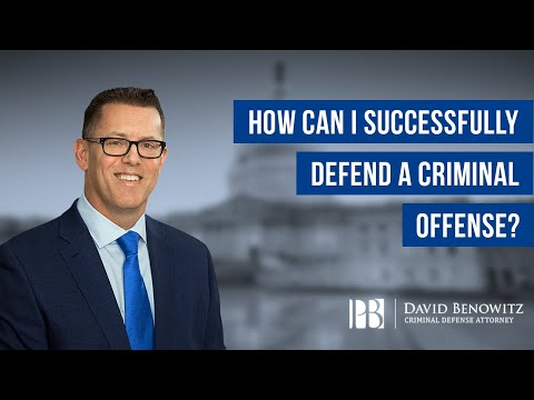 DC Criminal Lawyer David Benowitz discusses important information an individual charged with a criminal offense in DC should know. If you are under investigation for, or have been charged with a criminal offense it is important to contact an experienced DC criminal attorney as soon as possible to protect your rights an interests. A DC criminal lawyer will be able to help you in developing the best possible defense strategy specific to your criminal case.
