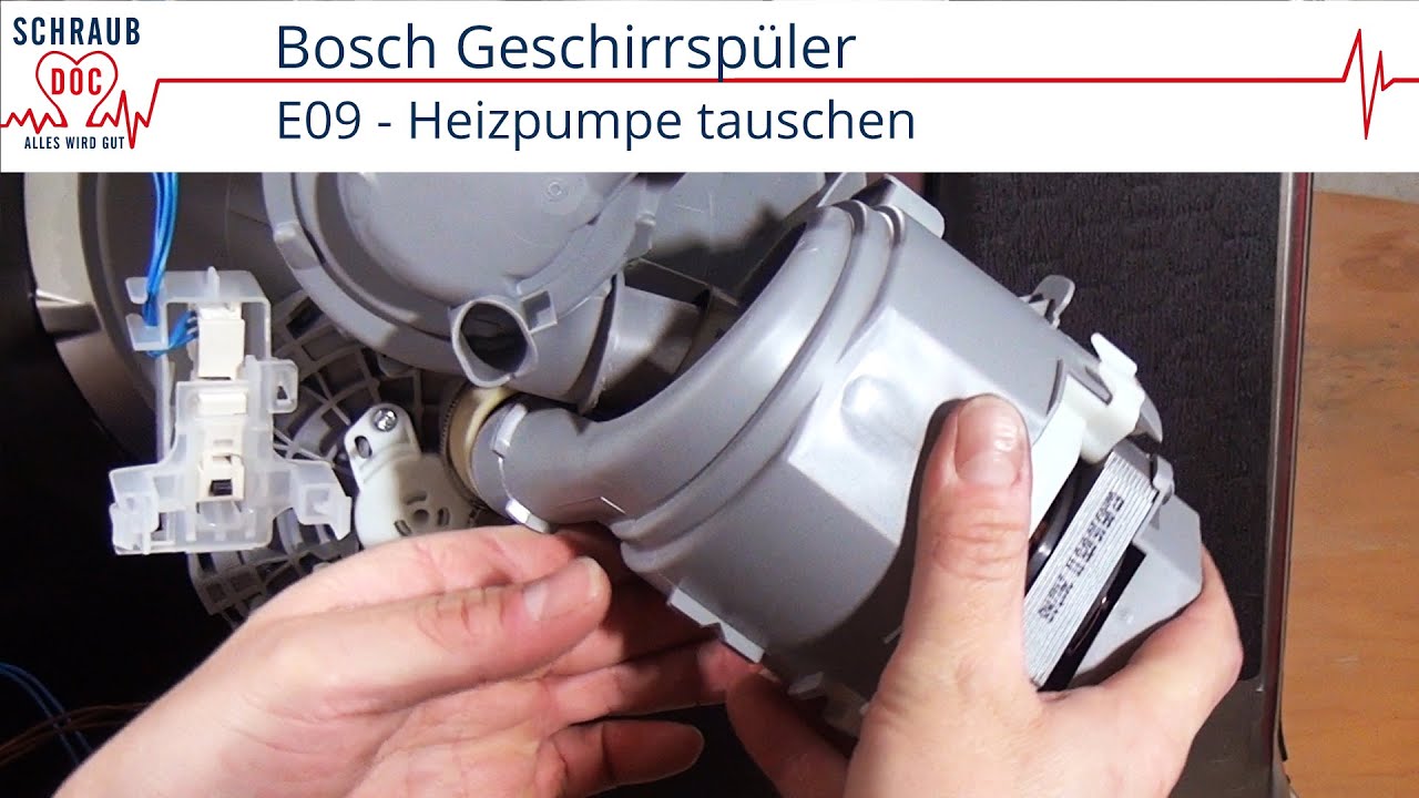 Bosch Geschirrspüler Fehler E19 Löschen