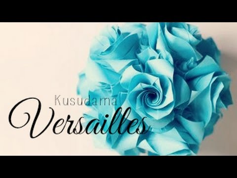 Video anleitung Ball/ Versailles kusudama (Krystyna Kusudama Burczyk) origami Origami 3