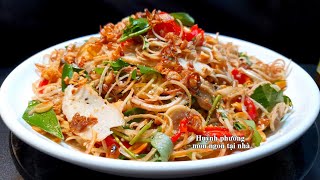 Cách làm GỎI BẮP CHUỐI CHAY ngon một món chay đơn giản hấp dẫn | món ngon tại nhà T606