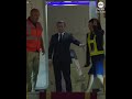 French Pres. Emmanuel Macron appears to be pushed in the face by his wife Brigitte #news #france