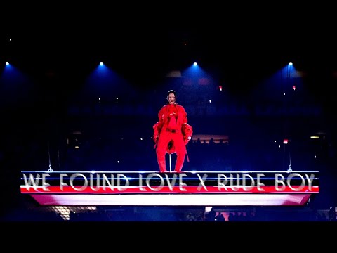 Upload mp3 to YouTube and audio cutter for We Found Love X Rude Boy (Super Bowl ― Studio Version) download from Youtube