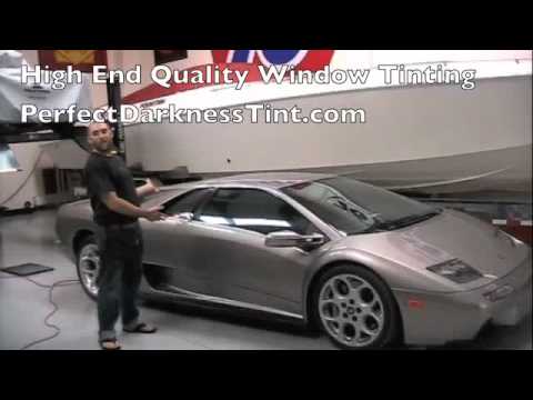 High End Quality Window Tinting PerfectDarknessTint.com - YouTube