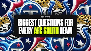 Biggest Questions for EVERY AFC South team RIGHT NOW: Jaguars, Colts, Texans, and Titans