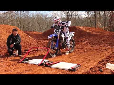 Kyle and Justin at the JGRMX - Toyota - Yamaha Test Track 