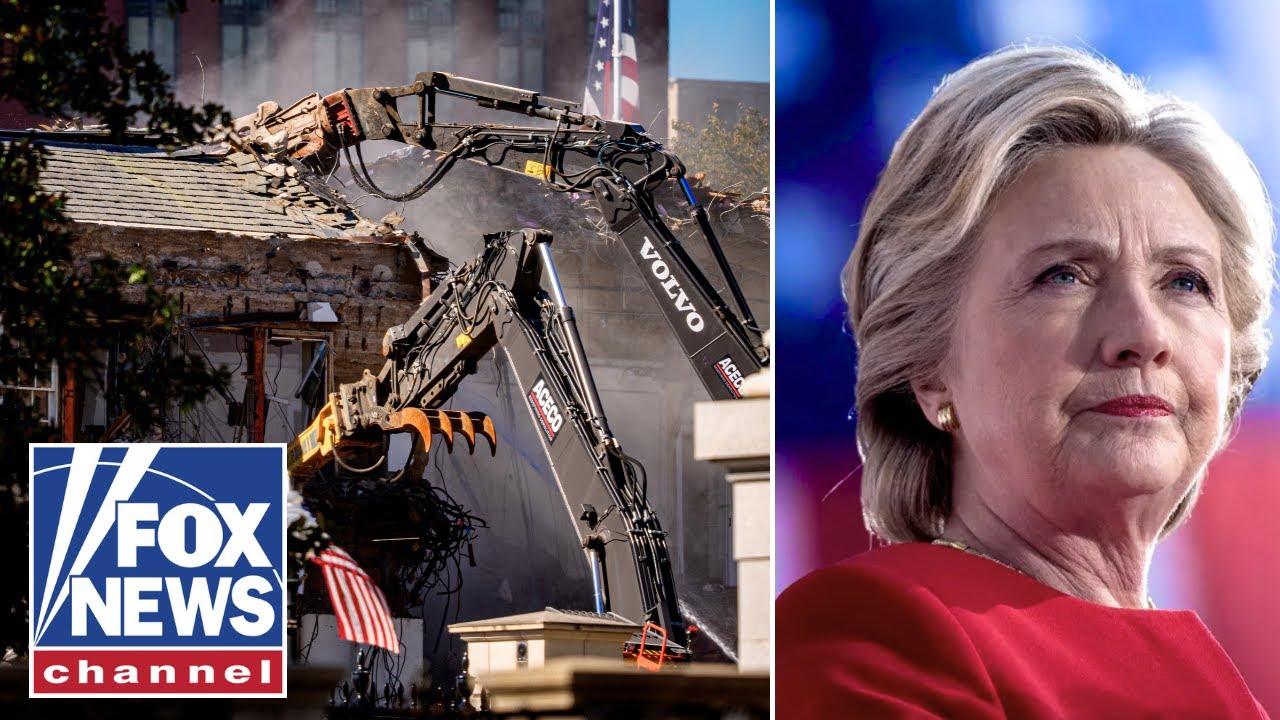 'SEETHING': Hosts mock Democrats' outrage over White House renovations