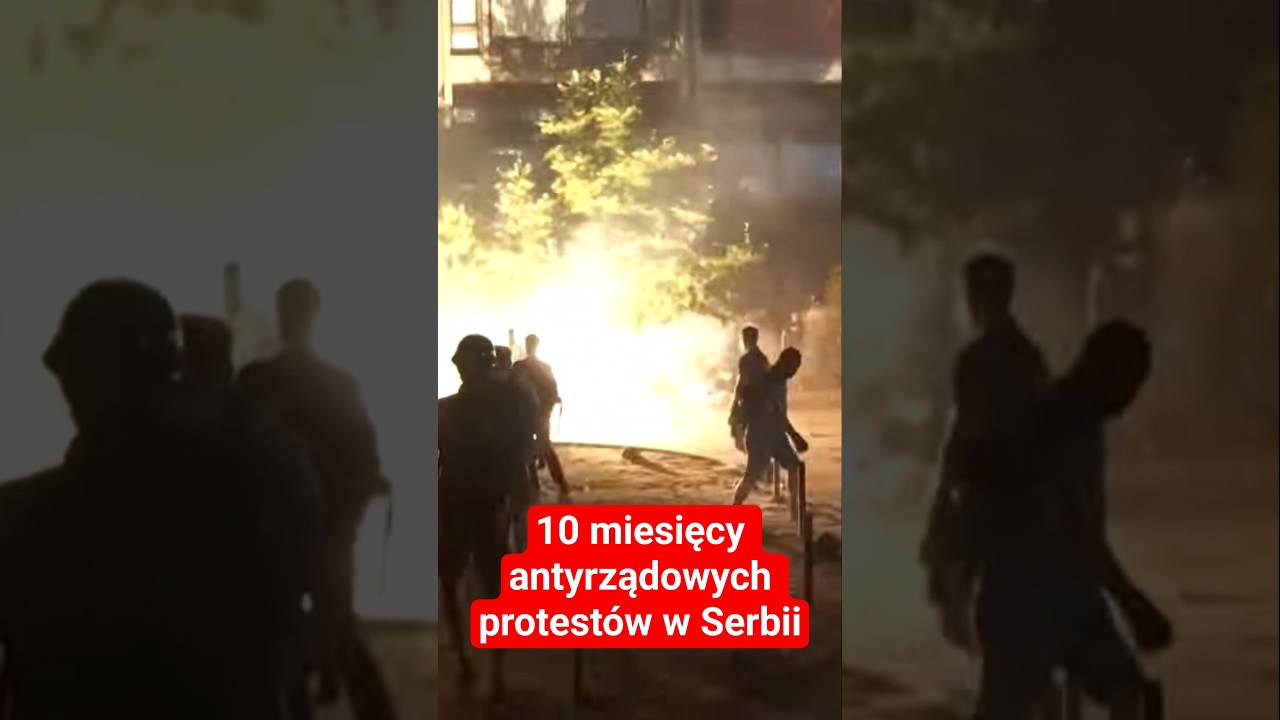 10 miesięcy antyrządowych protestów w Serbii. Domagają się przedterminowych wyborów