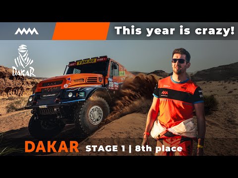 DAKAR 2024 - STAGE 1 - 8th place - Everything changed