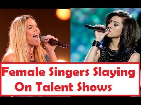 Female Singers Slaying High Notes On Talent Shows!!