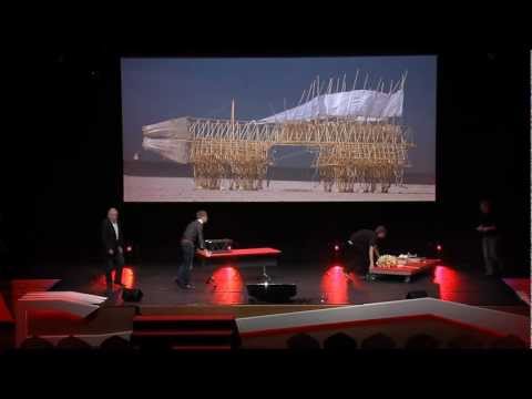 TEDxDelft - Theo Jansen - A new breed of beach animals