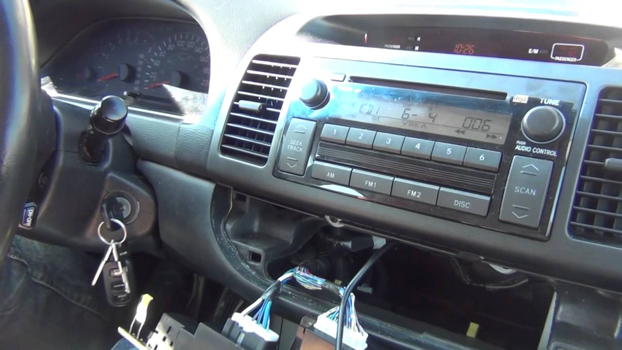 install stereo toyota camry 2005 #5
