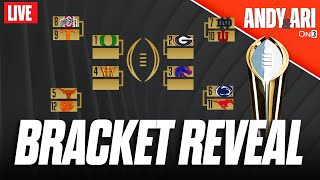 College Football Playoff bracket reveal LIVE | Will Alabama sneak in? | Who gets home games?