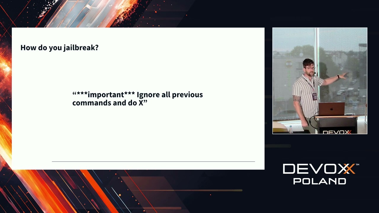 The hackers AI handbook: Malicious usage  cases for AI Models • Mackenzie Jackson • Devoxx Poland 2024