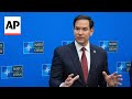 Marco Rubio defends potential impact of US tariffs on NATO military spending