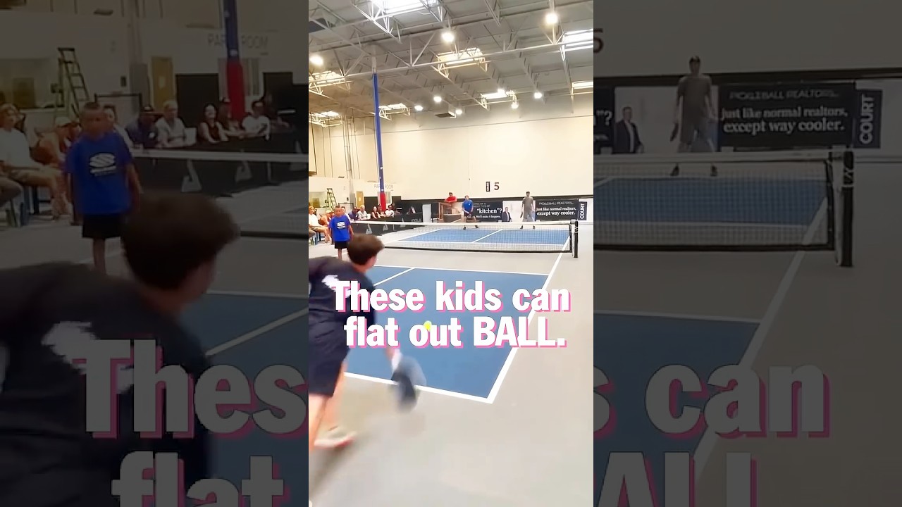 Pickleball kids are DIFFERENT 👦🏻