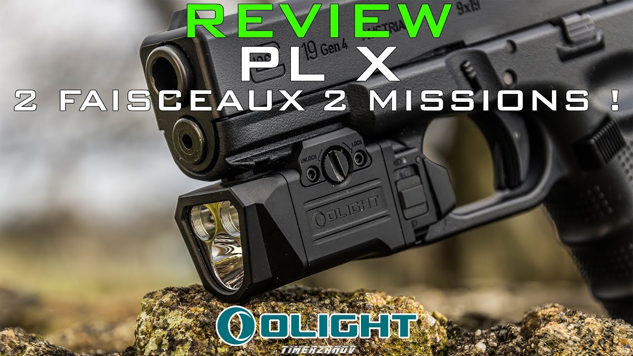 REVIEW - [GEAR] Olight PL X - 2 faisceaux 2 missions ! (Déballage et test) (OLIGHT) [FR]