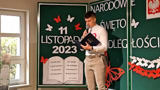 10 listopada 2023 roku, uczniowie i nauczyciele Zespołu Szkół nr 1 w Białej Piskiej wzięli udział w