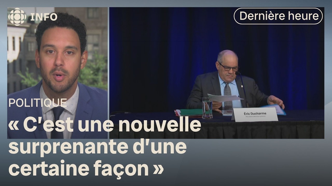 Le PDG de la SAAQ, Éric Ducharme, est remercié