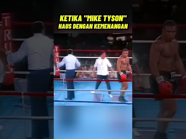 KETIKA #miketyson HAUS AKAN #kemenangan  #boxing