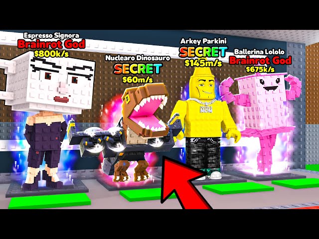 Unlocking EVERY NEW 0.01% SECRET in Steal A Brainrot