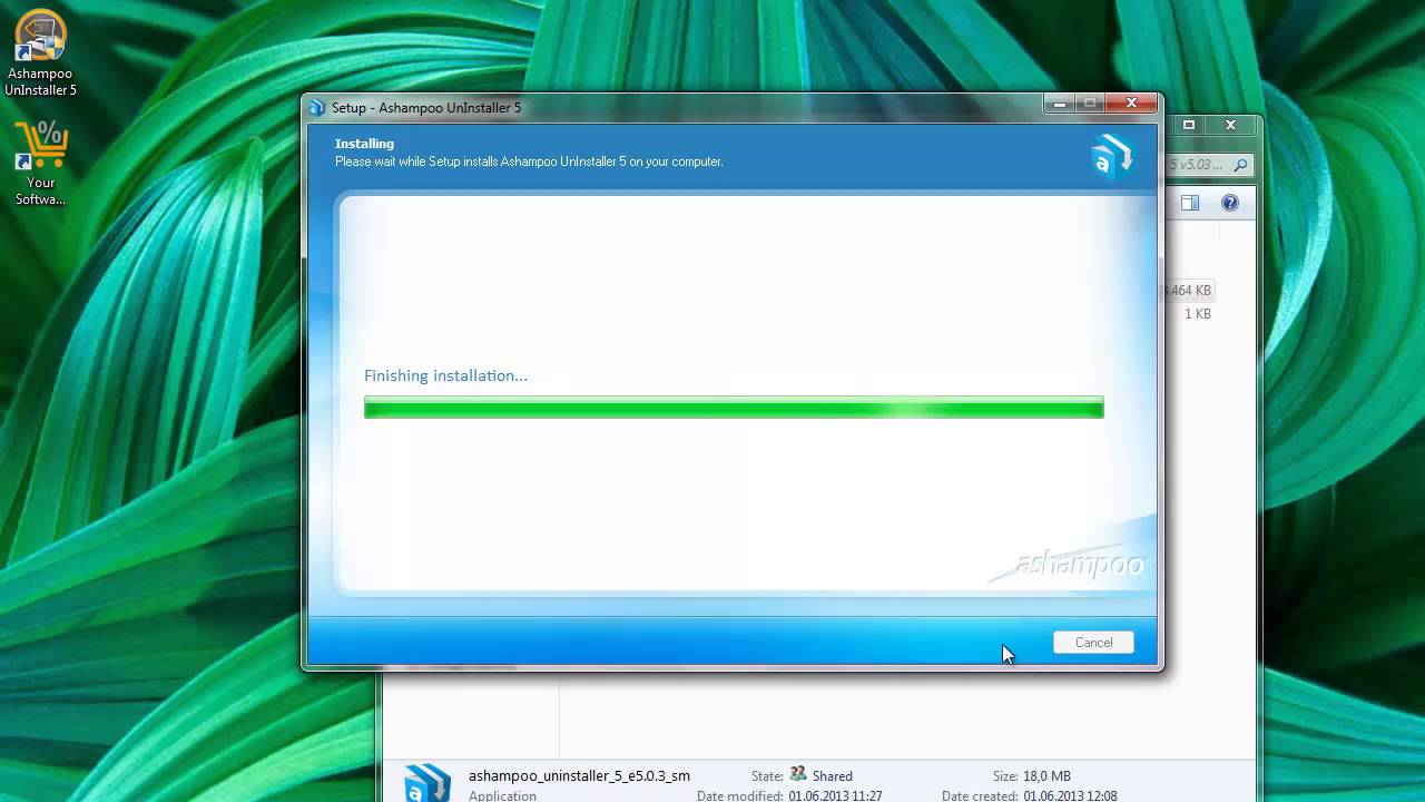 Ashampoo uninstaller 5.03