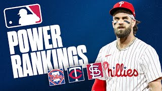 MLB Power Rankings: Phillies claim No. 1 spot, Twins just outside of Top 5 | CBS Sports