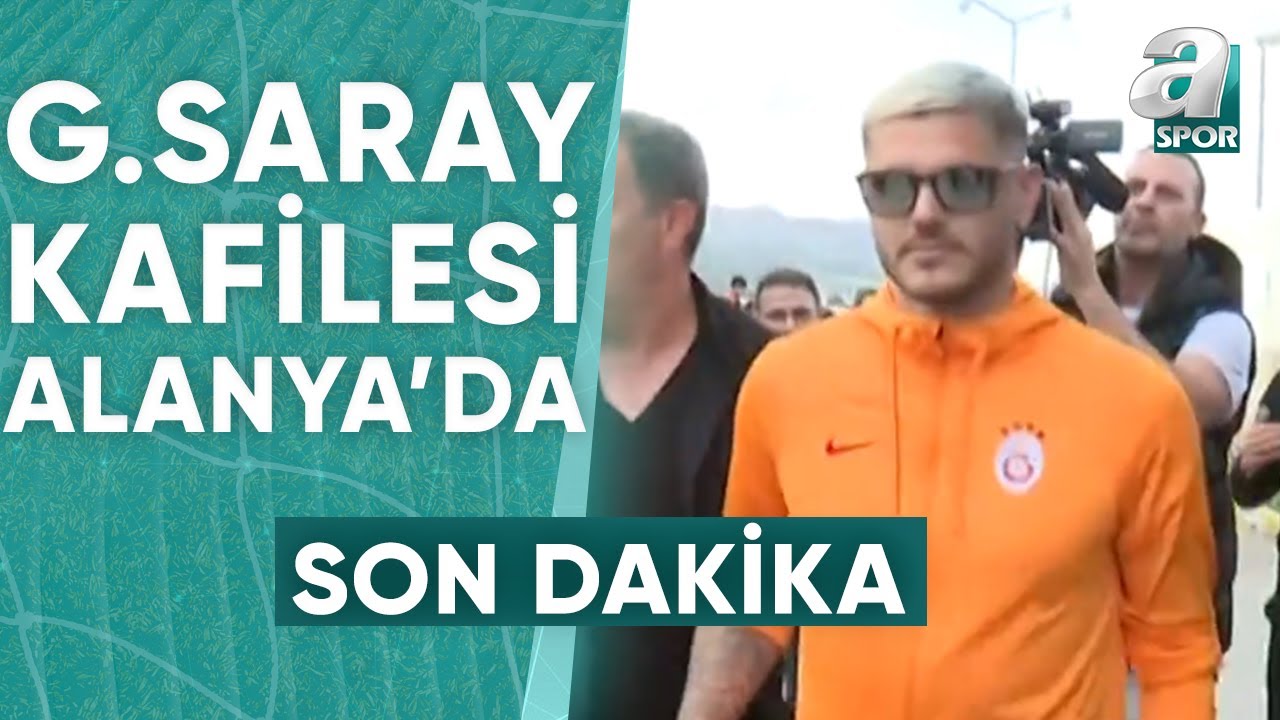Galatasaray Kafilesi Alanya'da Coşkuyla Karşılandı! / A Spor / Maç Günü / 14.04.2024