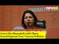 Union Min Meenakshi Lekhi Slams Arvind Kejriwal | Politics Over Yamuna Pollution | NewsX