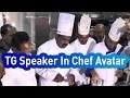 Watch Telangana Speaker Madhusudhana Chary in Chef Avatar