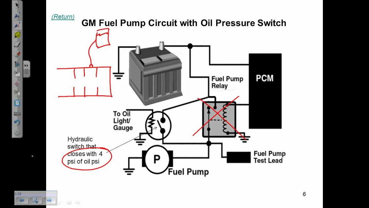 Fuel Pump Electrical Circuits Description and Operation ... ford expedition alternator wiring diagrams 