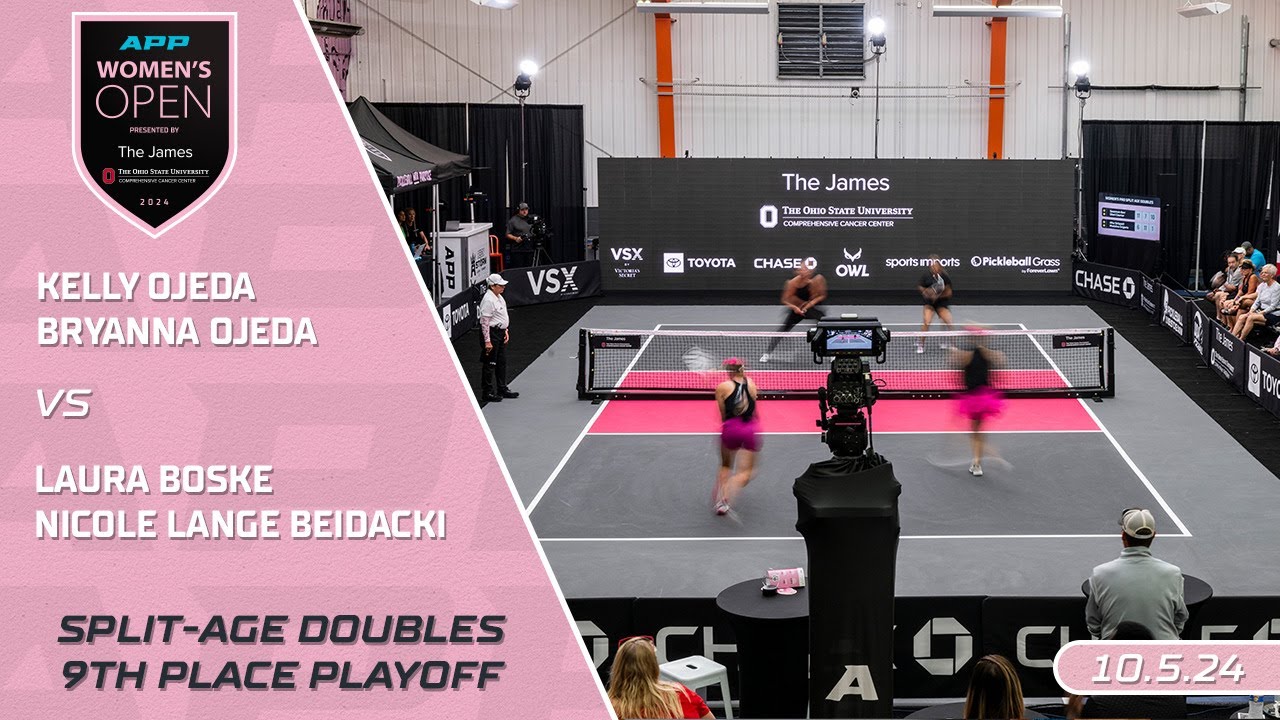 2024 APP Women's Open Presented By The James I Split-Age Doubles 9th Place Playoff