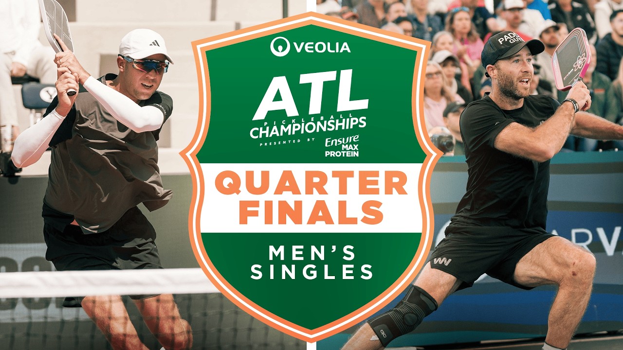 Christopher Haworth v Matthew Barlow at the Veolia Atlanta Pickleball Championships