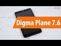 Распаковка Digma Plane 7.6 / Unboxing Digma Plane 7.6