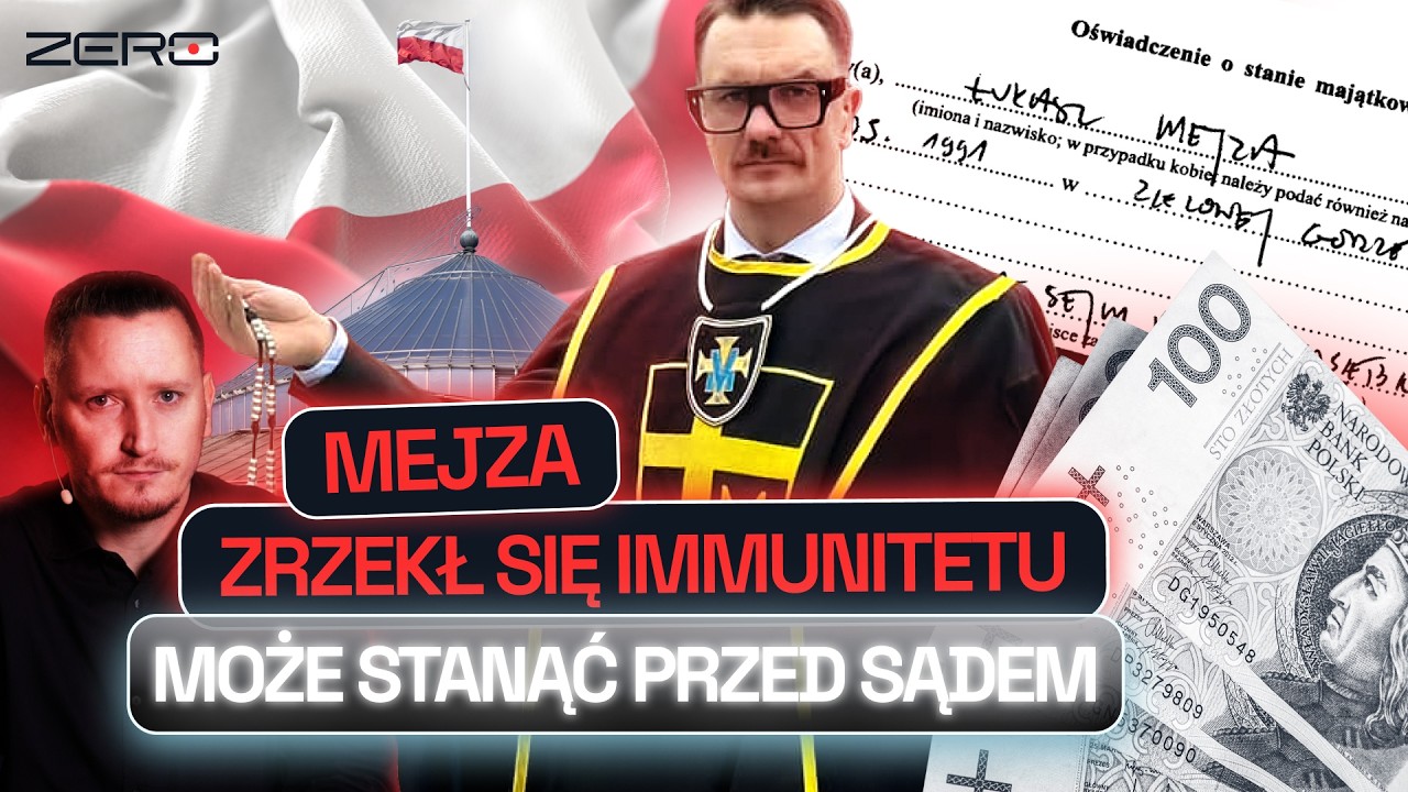 ŁUKASZ MEJZA ZRZEKŁ SIĘ IMMUNITETU