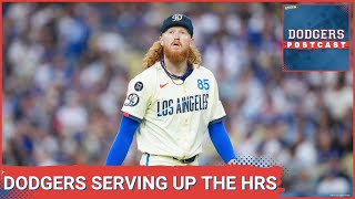 DODGERS POSTCAST:  Dodgers on the WRONG end of the LONG BALL surrendering 5 HR's