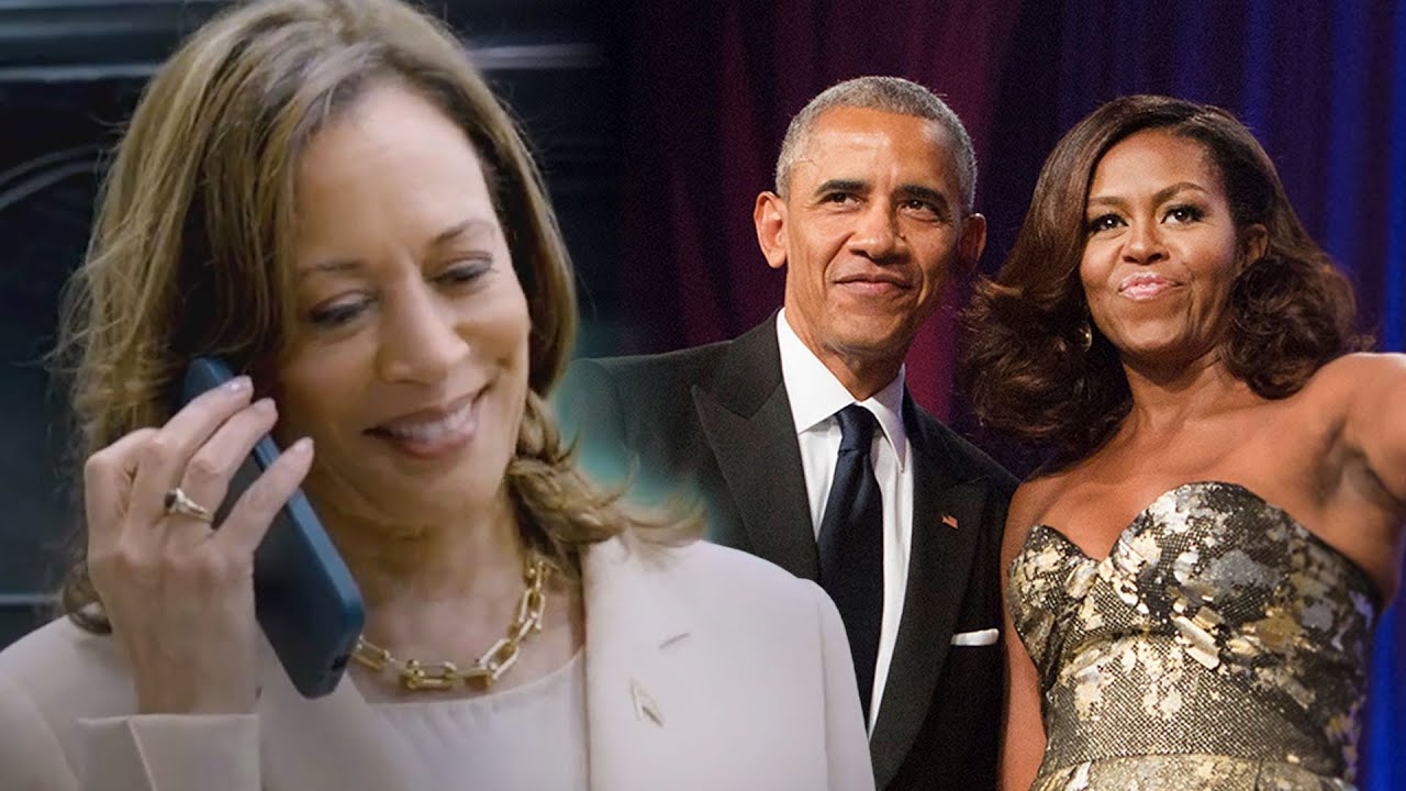 Watch Obamas Call Kamala Harris to Announce Presidential Endorsement
