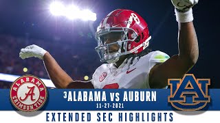 #3 Alabama vs Auburn: Extended Highlights [Iron Bowl goes to 4OT] | CBS Sports HQ