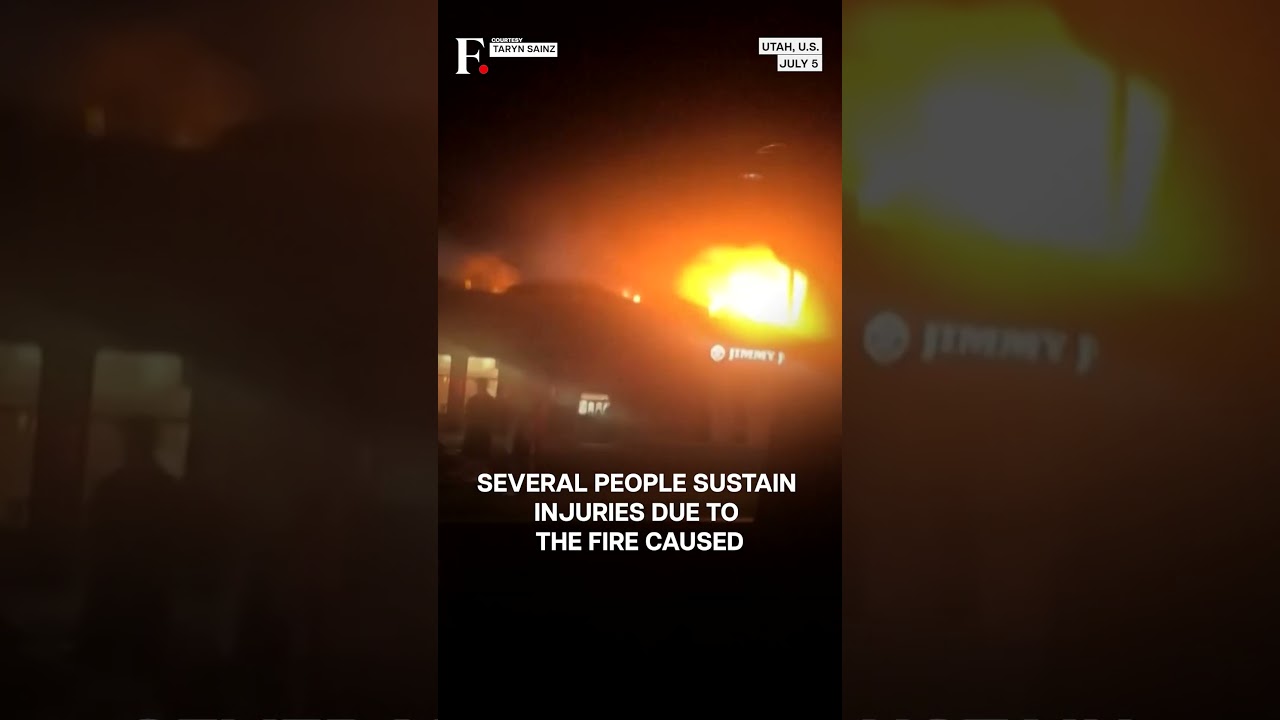 Watch: Explosion At Utah Mall After Three Vehicle Crash | Subscribe to Firstpost | N18G