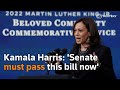 Senate must pass this bill now: Harris on voting legislation