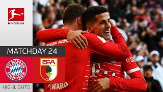 FC Bayern München — FC Augsburg 5-3 | Highlights | Matchday 24 – Bundesliga 2022/23