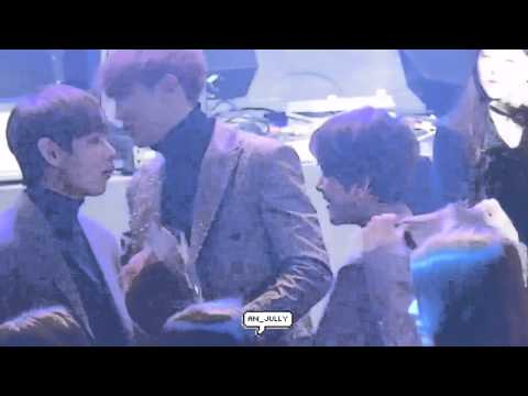 160217 가온차트 어워드 BTS EXO 뷔&백현 슈가&찬열